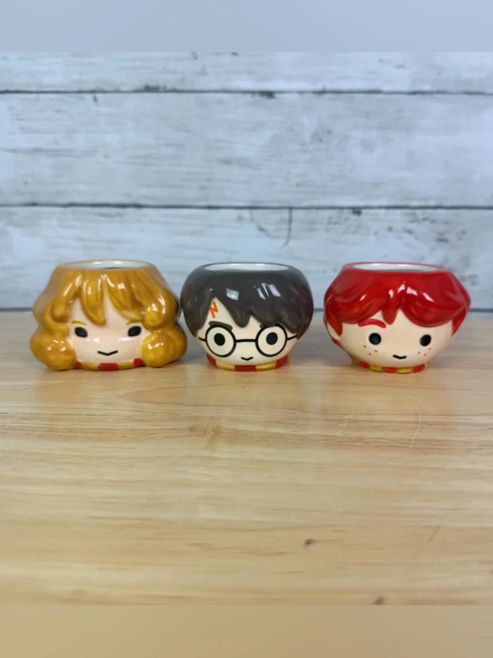 Harry Potter ceramic sculpted mini cup set